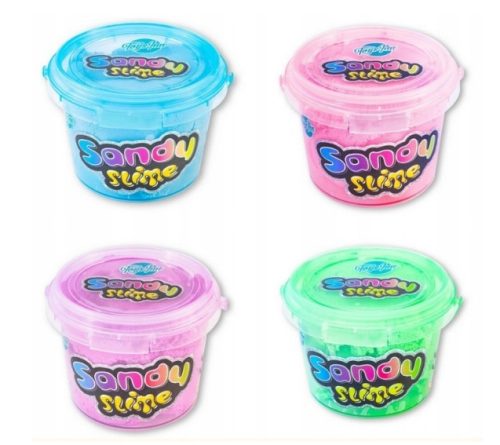 PLASTIČNA MASA SANDY SLIME KINETIČKI PIJESAK GLUT 4 BOJE