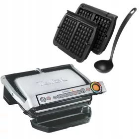    KONTAKTNI GRIL PANINI PEKAČ TEFAL OPTIGRILL SET OBLIKA ZA VAFLE