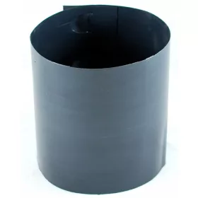   Vrtna posuda - Posuda za cvijeće Edoniczki.pl 25 cm x 25 x 25 cm promjer 25 cm plastična tamno siva, crna