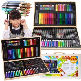 Kreativni set za slikanje sa 180 elemenata i koferom