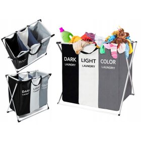  KORBI samostojeća košara za rublje 135l, višebojna