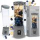 BlendyGo Mini Blender za Smoothie 3 - Bezžični USB mikser s 250 W snage za brzo i jednostavno pripremanje ukusnih smoothieja i napitaka, idealan za korištenje kod kuće ili na putovanjima. Ovaj blender