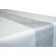 Bijeli Glamour Stolni Stalak s Cyrkonima 60x180 cm