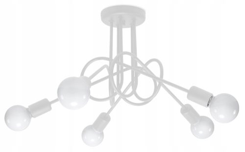 Viseća lampa Sollux Lighting Edison 5 - E27 svjetleće točke