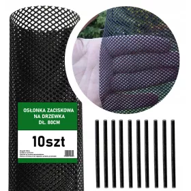 Štitnik za deblo Mreža za zaštitu stabala 80 cm 10x