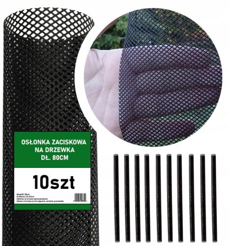 Štitnik za deblo Mreža za zaštitu stabala 80 cm 10x