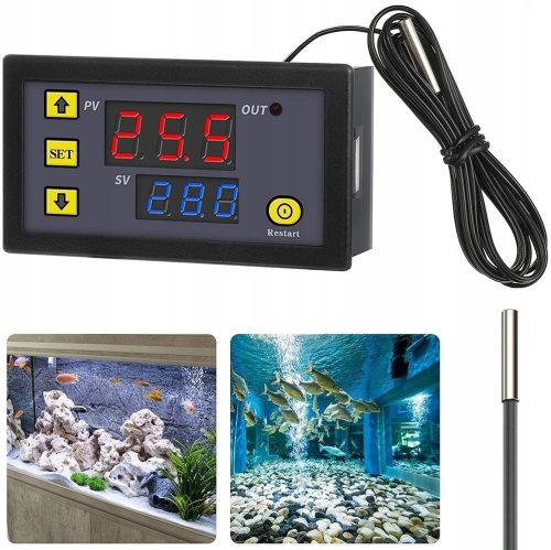 ELEKTRONSKI TERMOSTAT ZA REGULACIJU TEMPERATURE 12V