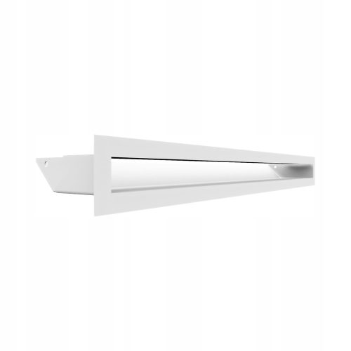 Luft ventilacijska rešetka za kamin 6x60 cm bijela