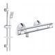 Grohe Precision kromirana slavina za tuš + Reihe Cubic izloženi tuš set
