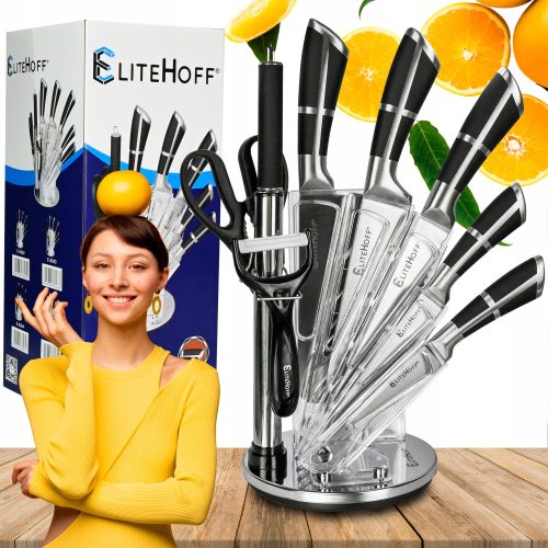 Set noževa u bloku MASTER KITCHEN PRO KITCHEN TOOLS 2023 PRO 5 kom.