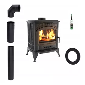   Kratki Koza K6 Želiwni Samostojeći Kaminski Peć 8 kW 150 mm