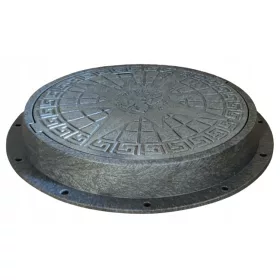 Poklopac šahta septičke jame 5Ton 80/60cm sivi
