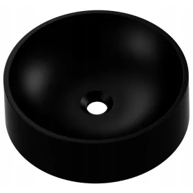 Granitni umivaonik MODERNO Uli Premium Deep Black fi. 400mm