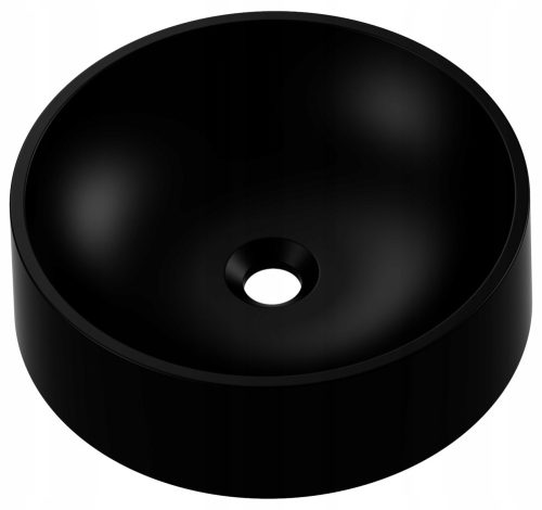 Granitni umivaonik MODERNO Uli Premium Deep Black fi. 400mm