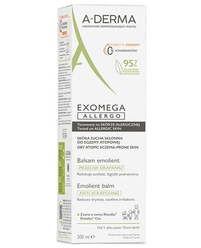 A-Derma Exomega Allergo Balzam emolijent za suhu kožu 200 ml