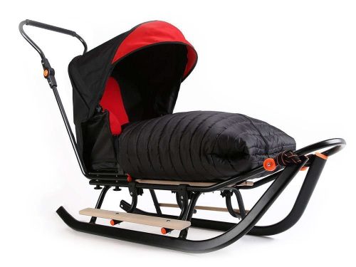 Tradicionalne metalne sanjke Smart Line Plus 3w1 Teo&Gigi #801X