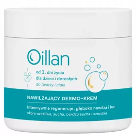   Oillan Dermo Krema 500 ml s AVENA OIL ACTIVE - Intenzivna Hidratacija i Regeneracija