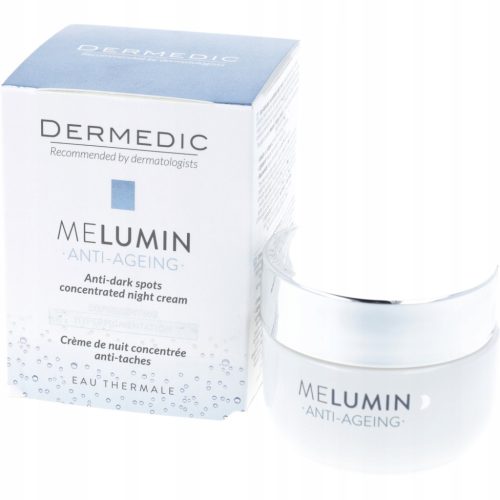 Krem za noćni tretman protiv pigmentacija i neujednačenog tena - DERMEDIC MELUMIN DEPIGMENTING, 50ml