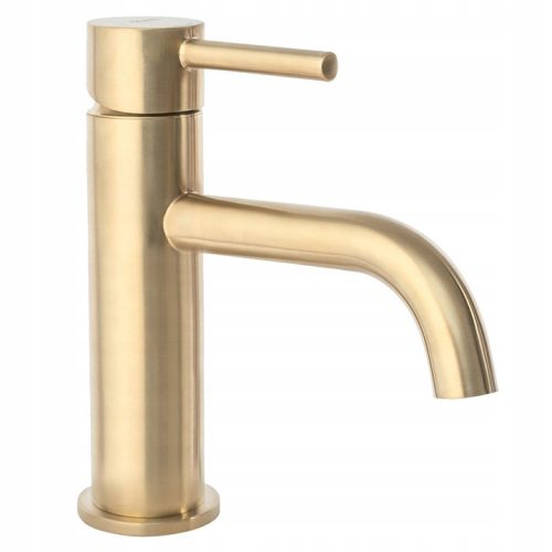 Baterija za umivaonik LUNGO LIGHT GOLD MAT SZCZOTKOWANA