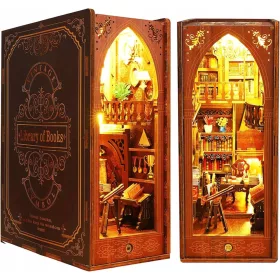 3D puzzle drveni držači za knjige