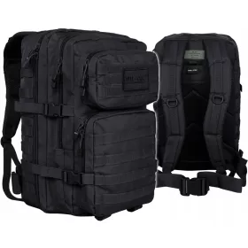   Mil-Tec Assault Pack Large - Taktički Ruksak od 36 litara, Crni