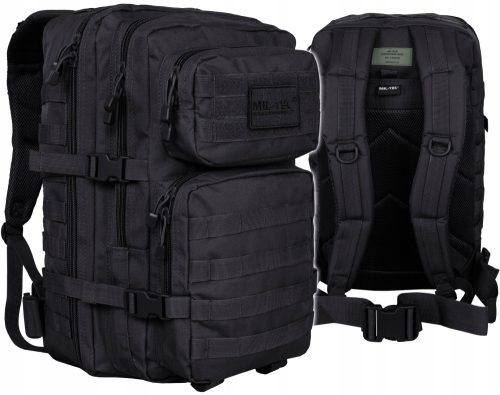 Vrhunski vojni ruksak Mil-Tec Assault Pack Large 36 L - Crni