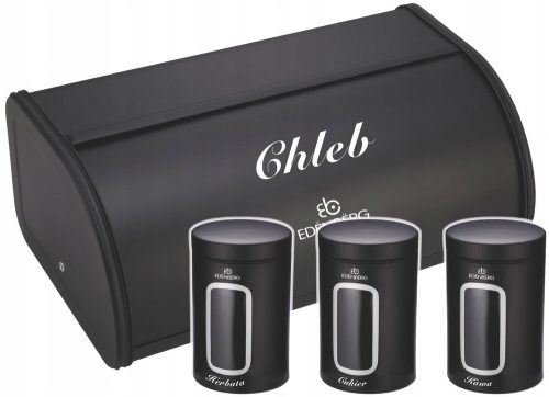 Edenberg Premium Set Chlebaka od Crnog Čelika