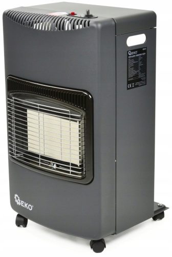 Plinski štednjak Geko G80435 4,2kW crni [Reduktor + Crijevo]