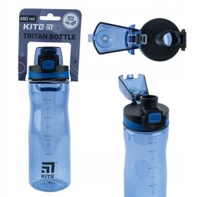 BIDON ZA VODU ŠKOLSKA PLAVA 650ml Kite