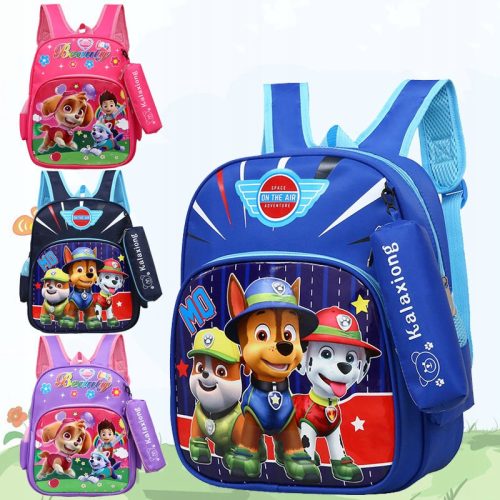 kolski ruksak s više pretinaca Paw Patrol Jelly Pens Multicolor