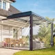 Prozirna vodootporna terasna tenda s UV zaštitom 2x2m