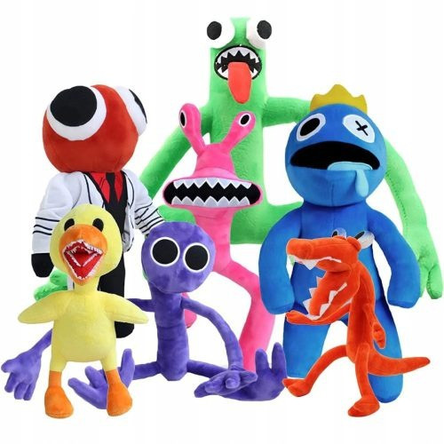 Plišana životinja iz bajke - 7 x Rainbow Friends set