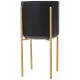 Poklopac 39 crni metal