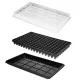  JRK saksija 52,5 cm x 31,5 x 5,2 cm, crna plastika