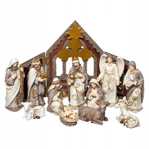 Božićne jaslice s 11 figura visine 25 cm