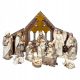 Božićne jaslice s 11 figura visine 25 cm