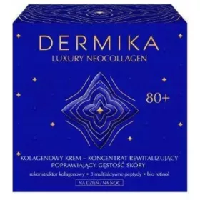   DERMIKA Luksuzni Neokolagenski Kolagen Krema-koncentrat za revitalizaciju 80+ za dan i noć 50ml