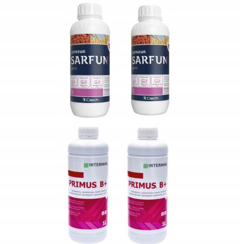 Fungicid Sarfun 025 FS 2x1L i gnojivo Primus B+ 2x1L za zaštitu sjemenskih usjeva