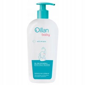 Oillan Baby 3u1 gel za kupanje, pranje tijela i kose 750 ml