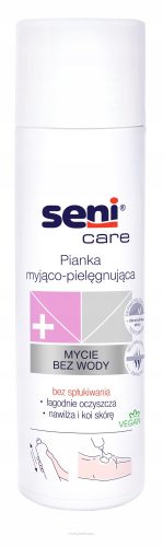 Pianka myjąco-pielęgnująca Seni Care - Idealna za osjetljivu kožu