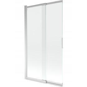 Mexen dvodijelni paravan za kadu 100 x 150 cm proziran