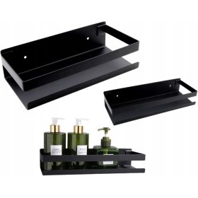 Košara Kupaonska polica Crni viseći čelični potkrovlje