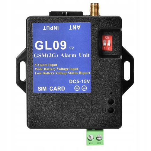 8-kanalno GSM upravljanje ALARMOM