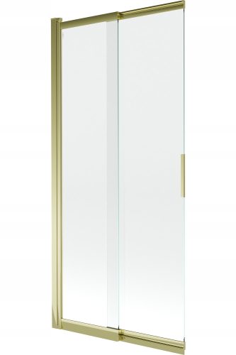 Mexen dvodijelni paravan za kadu 85 x 150 cm proziran