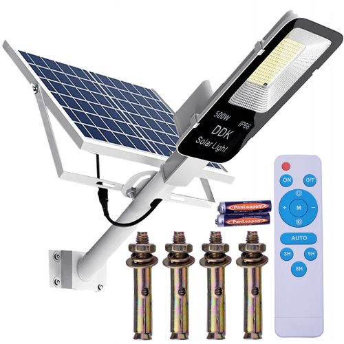 Ulična svjetiljka - Ulična svjetiljka 500 W 60000 lm na solarni pogon