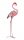  Vrtna skulptura Flamingo Metalna figura za vrt