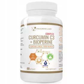   CURCUMIN C3 500mg + BIOPERINE 10mg KOMPLEKS - Napredni Dodatak za Zdravlje