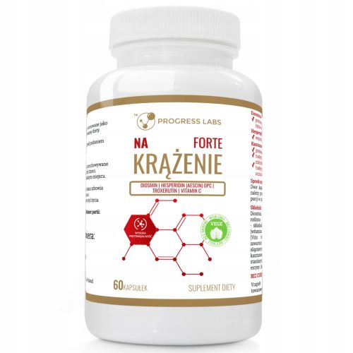 Kapsule za cirkulaciju Forte od Progress Labs - Poboljšajte svoje vensko zdravlje