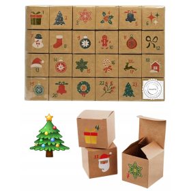  ADVENTSKI KALENDAR - KRAFT KUTIJE