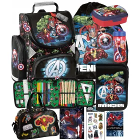 AVENGERS TORNISTER ŠKOLSKA TORBA SA PROZORIMA